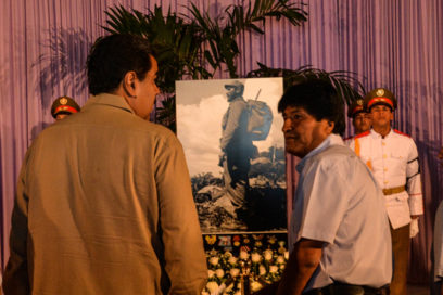 Maduro y Evo Morales rinden póstumo tributo a Fidel
