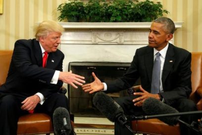 Presidente Obama sostuvo encuentro con Trump en la Casa Blanca