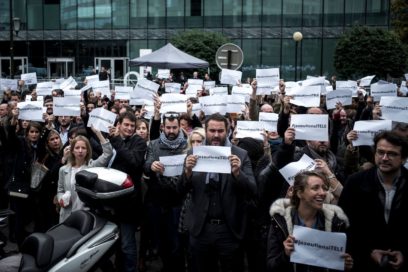 Termina huelga de empleados en televisora francesa iTélé