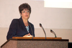 Doctora Adriana Blanco, jefa de la unidad de factores de riesgo de la Organización Panamericana de la Salud (OPS). Foto: César A. Rodríguez