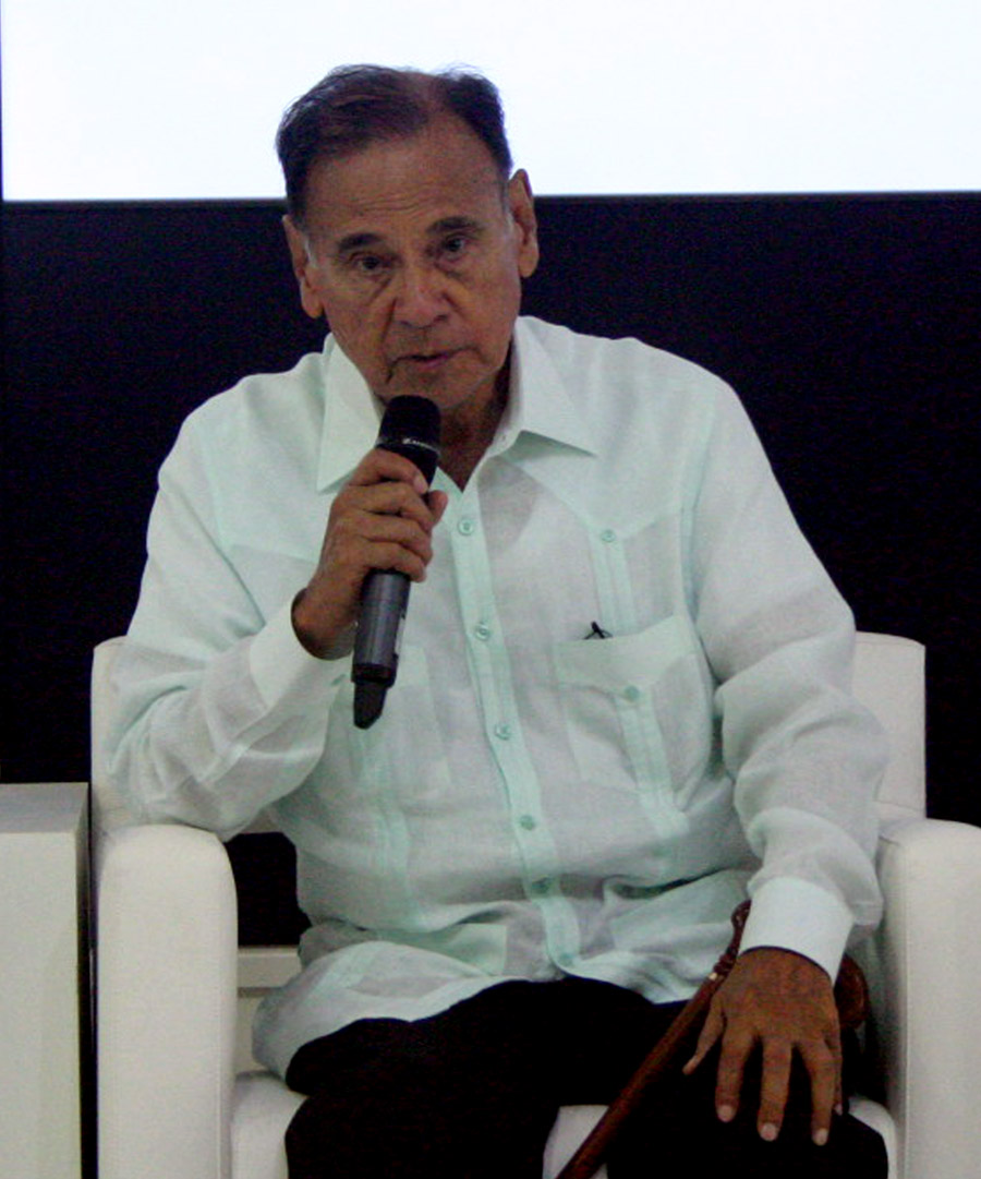 Alí Rodríguez, Embajador de la República Bolivariana de Venezuela en Cuba. Foto: César A. Rodríguez