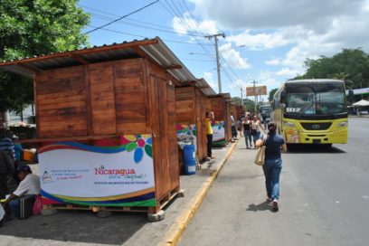 Sindicalistas nicaragüenses contra el bloqueo