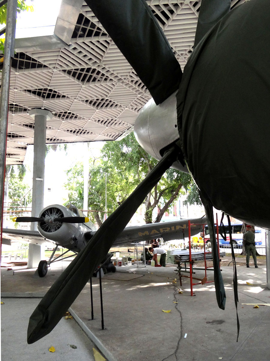 Reparación del museo de la Revolución. La Habana 18 de Noviembre 2016. Foto: Eddy Martin Díaz.