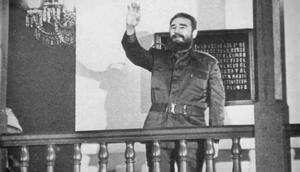 Fidel Castro en Santiago de Cuba. Foto: Archivo