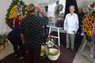 Los Héroes rinden homenaje a Fidel en Pinar