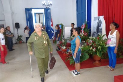 Sentido homenaje a Fidel en la tierra natal