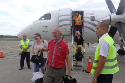 Arriba a Santiago de Cuba vuelo inaugural de operaciones regulares de Estados Unidos