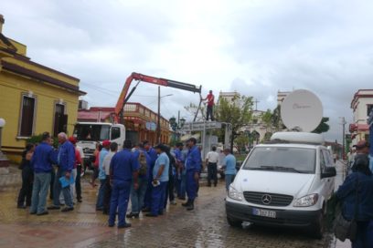 Despiden a contingente de las comunicaciones