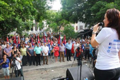 De modo que sean una todas las manos de Latinoamérica