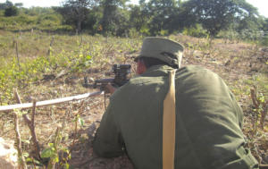 La lucha contra la invasión del enemigo fue el principal objetivo de las jornadas de preparación en Ciego de Ávila. Foto: Martínez Alejo