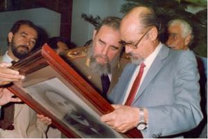 Fidel Castro en Casa de las Américas