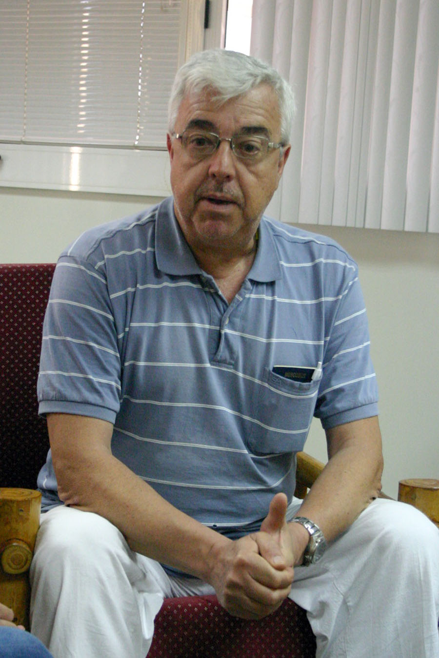 Hebert Garrido, afiliado a la Asociación de Bancarios de Uruguay. Foto: César A. Rodríguez