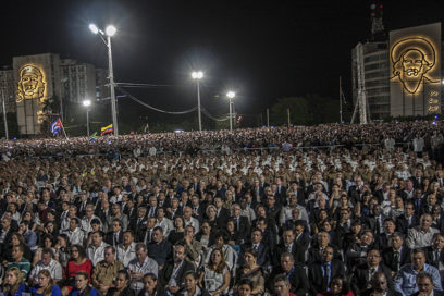 Acto multitudinario de homenaje póstumo a Fidel (+ Video)