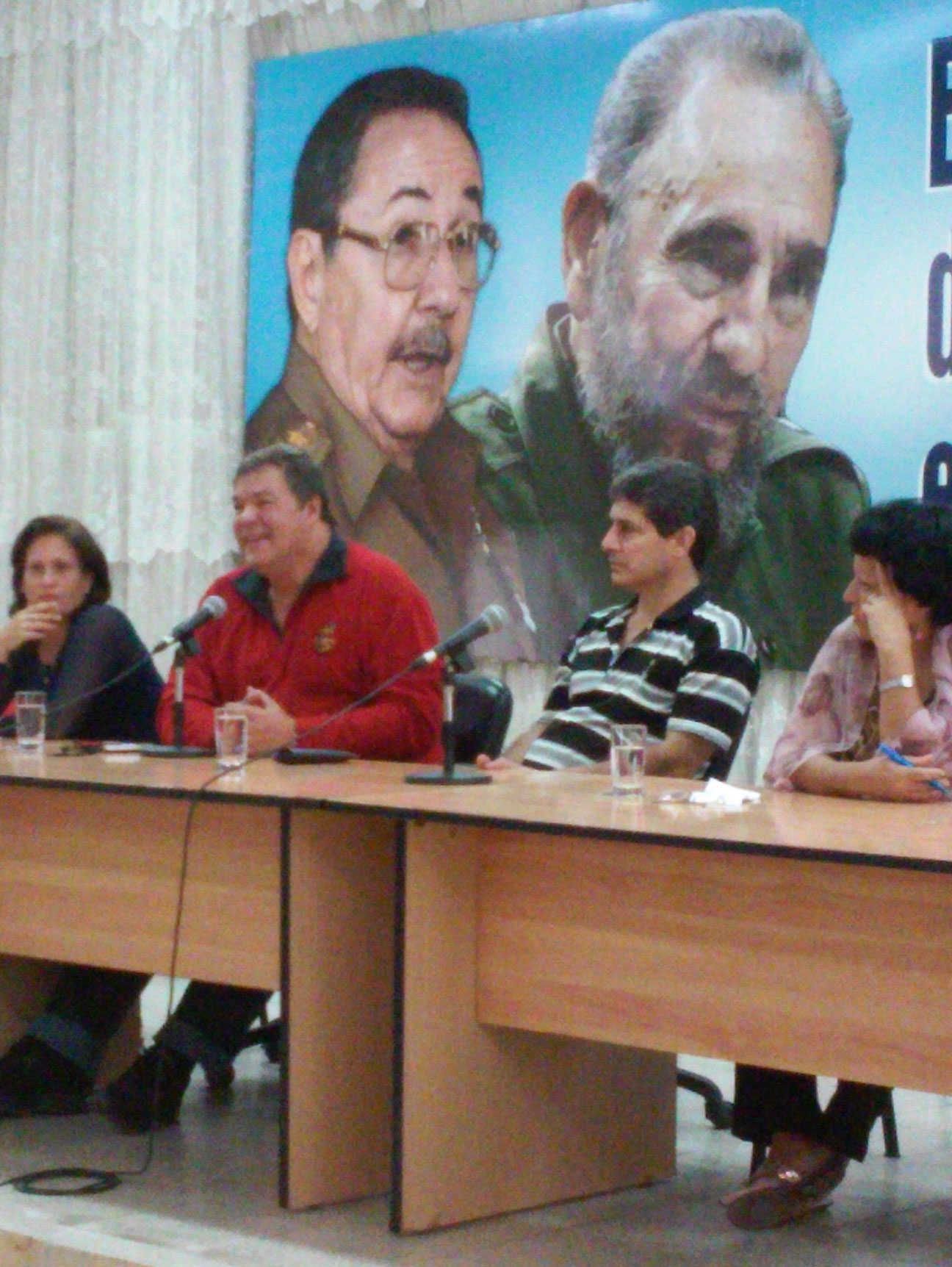 Ramón dijo sentir profundo respeto y admiración por los bayameses, capaces de resaltar su historia y patriotismo. Foto: Lianet Suárez Sánchez