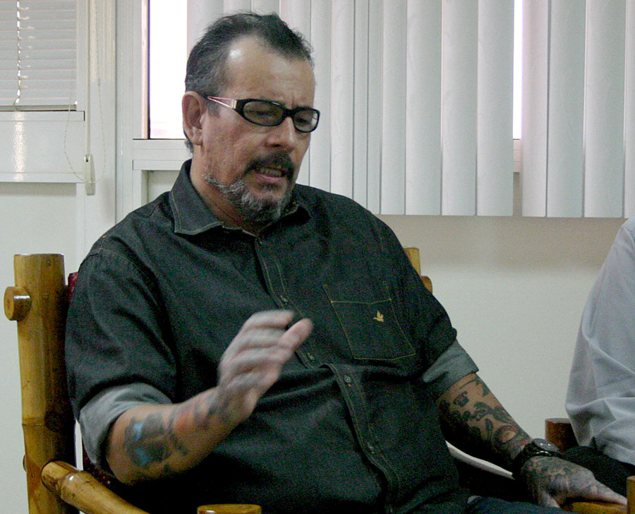 Severido Almeida, vicepresidente de la Central de Trabajadores de Brasil (CTB). Foto: César A. Rodríguez