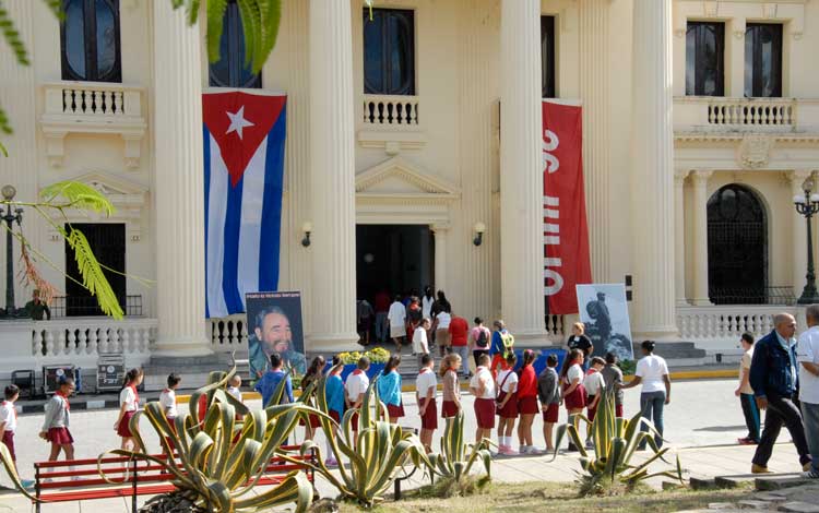 Tributo pioneril. Foto: Tomada de Vanguardia.cu