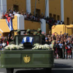 Llegan restos mortales de Fidel a la heroica ciudad de Santiago de Cuba