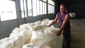 Luego de cumplir el plan del año, la unidad empresarial Bellotex responde a un pedido extra. Foto: Noryis