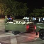 Las cenizas de Fidel reposan momentáneamente en la Plaza de la Revolución Ernesto Che Guevara en Santa Clara. Foto: Ladyrene Pérez/ Cubadebate