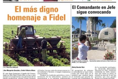 Lunes 12 de diciembre de 2016