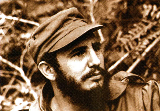 Fotografía que forma parte de la colección de 71 imágenes del rostro del Comandante en Jefe, captadas por Andrew Saint George, durante la entrevista concedida por Fidel al periodista canadiense Erick Deusschmied.