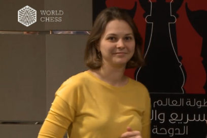 Dos rayos para Anna Muzychuk