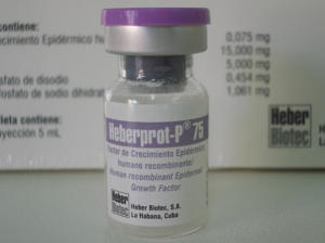 , Heberprot-P cuenta con 20 registros clínicos otorgados y se ha aplicado con resultados satisfactorios en alrededor de 250 mil pacientes de 26 países