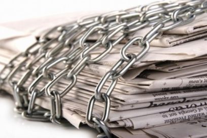 Suscrito a la prensa, pero sin periódicos