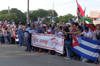 Rinden tributo a Fidel en su provincia natal