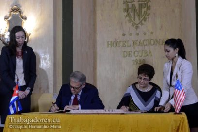 Cuba y Estados Unidos firman acuerdo sobre búsqueda y salvamento (+ Fotos)