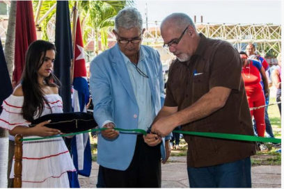 Apertura en Expocuba de Pabellón del deporte
