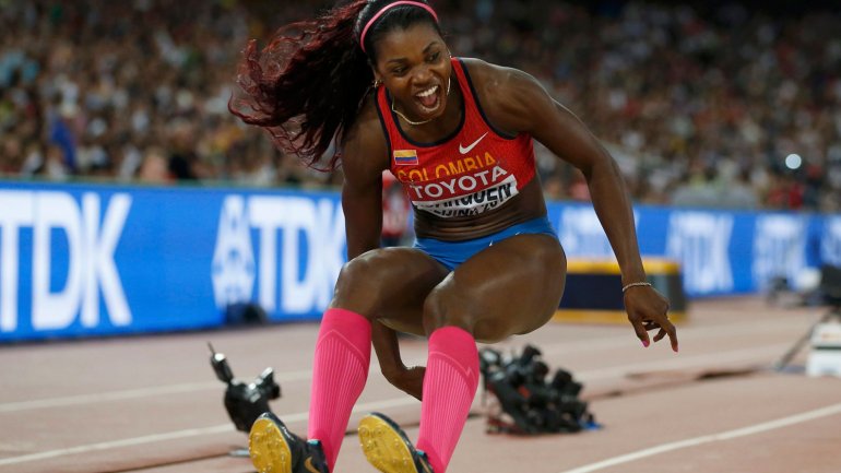 Caterine Ibargüen, oro olímpica en Río de Janeiro 2016