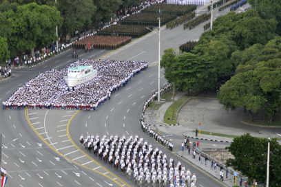 Desfile militar y marcha del pueblo combatiente en imágenes