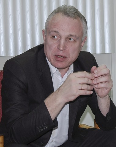 Mikhail Sergeyevich Orda, presidente de la Federación de Sindicatos de Belarús durante su visita a la Isla intercambiará con trabajadores cubanos en sus centros laborales. Foto: Heriberto González Brito