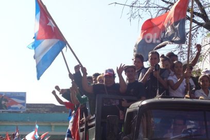Llega triunfal Caravana de la Libertad a Santa Clara