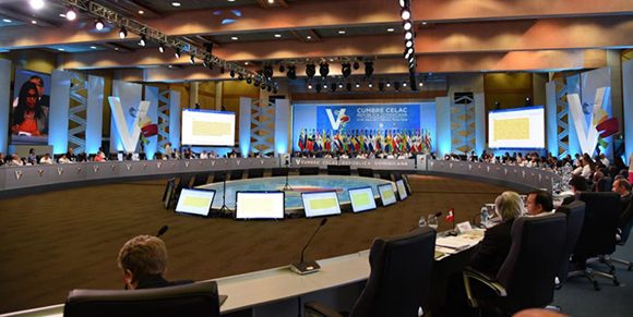 V Cumbre de la Celac en Punta Cana, República Dominicana. Foto: @MIREXRD/ Twitter