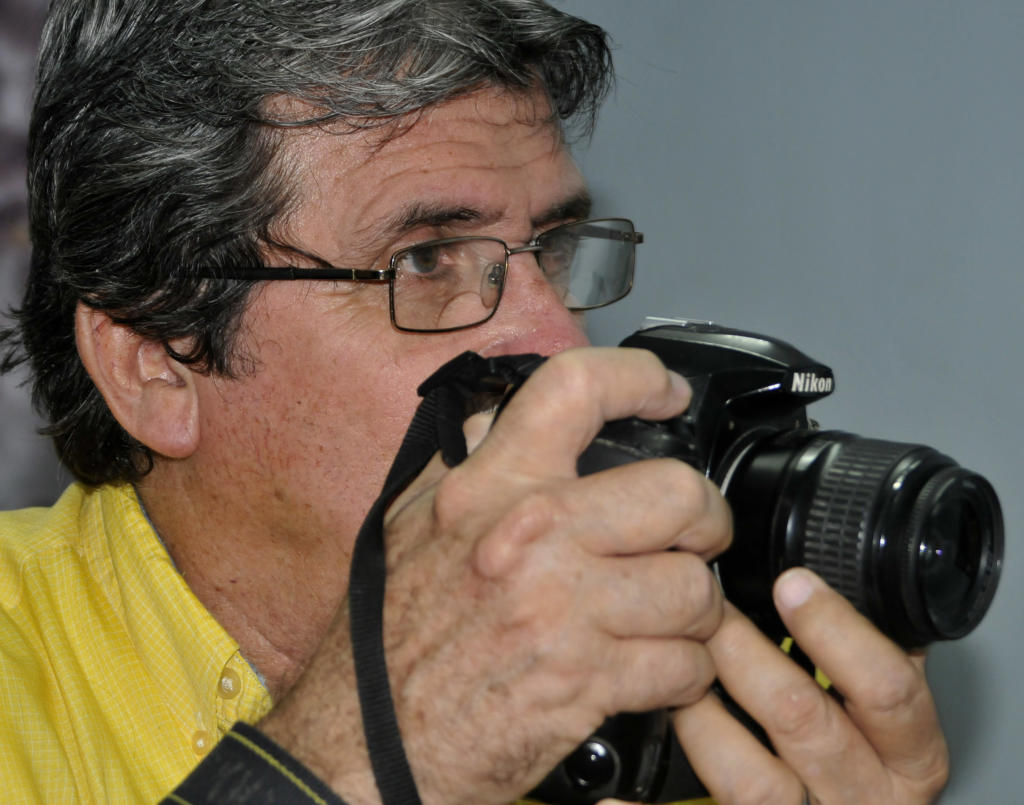 “El fotógrafo de los héroes”, César A. Rodríguez. Foto: José Raúl Rodríguez Robleda