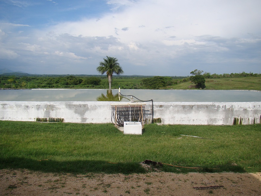 Biodigestor del Centro Porcino Pedregales, municipio Bayamo. Foto: Cubasolar Granma