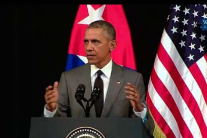 Declaración del presidente de Estados Unidos, Barack Obama, sobre la política migratoria hacia Cuba