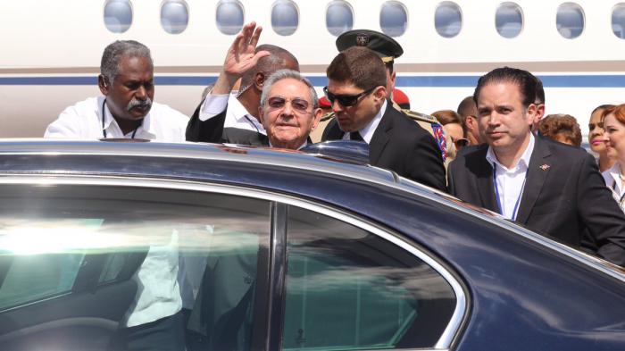 Raúl llegó a República Dominicana. Foto: Tomada de Granma.cu