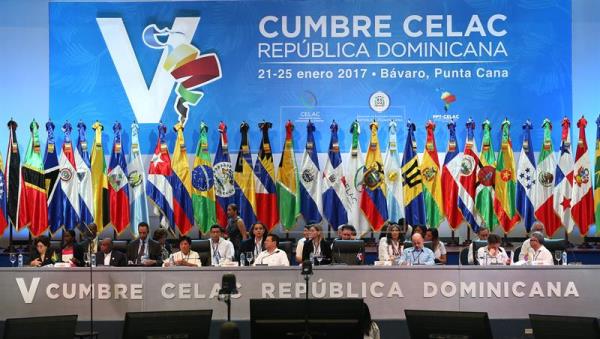 Reunión de Cancilleres de la Celac. Foto: EFE