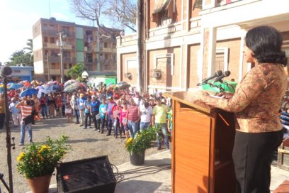 Reafirman trabajadores tuneros su fidelidad a la Revolución