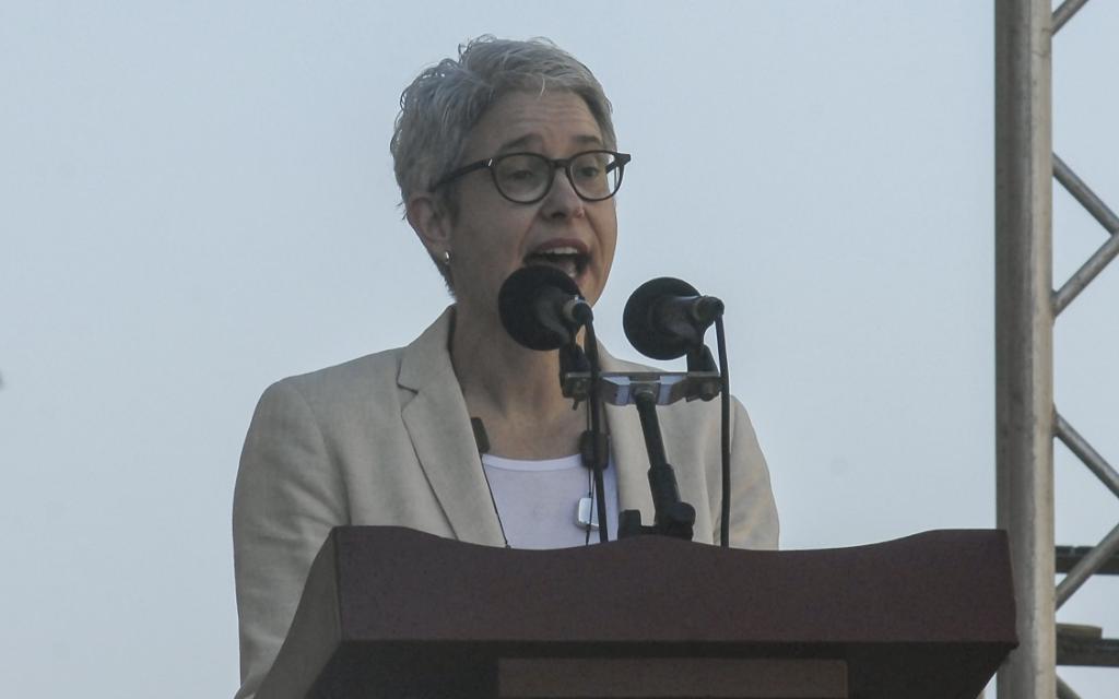 Isabelle Bérard, directora general del Caribe y América Central del Ministerio de Relaciones Exteriores canadiense. Foto: Heriberto González Brito