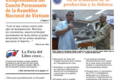 Lunes 20 de febrero de 2017