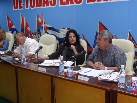  Ulises Guilarte De Nacimiento, miembro del Buró Político y secretario general de la CTC en el país, corroboró la decisión de combatir las ilegalidades desde la acción de la sección sindical.