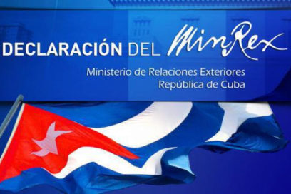Declaración del MINREX: Fracasa provocación anticubana