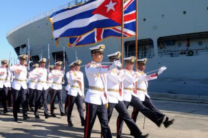 Buque británico arribó a Cuba