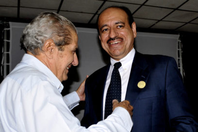 Confieren distinción a embajador saudita