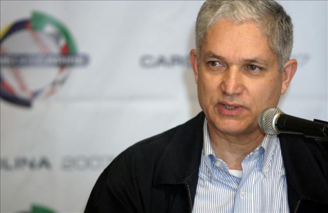 Juan Francisco Puello, presidente de la Confederación de Béisbol Profesional del Caribe (CBPC)