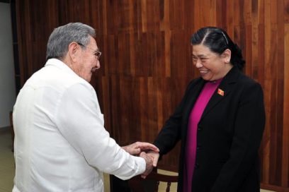 Raúl receives vice president of Vietnam’s National Assembly Standing Committee